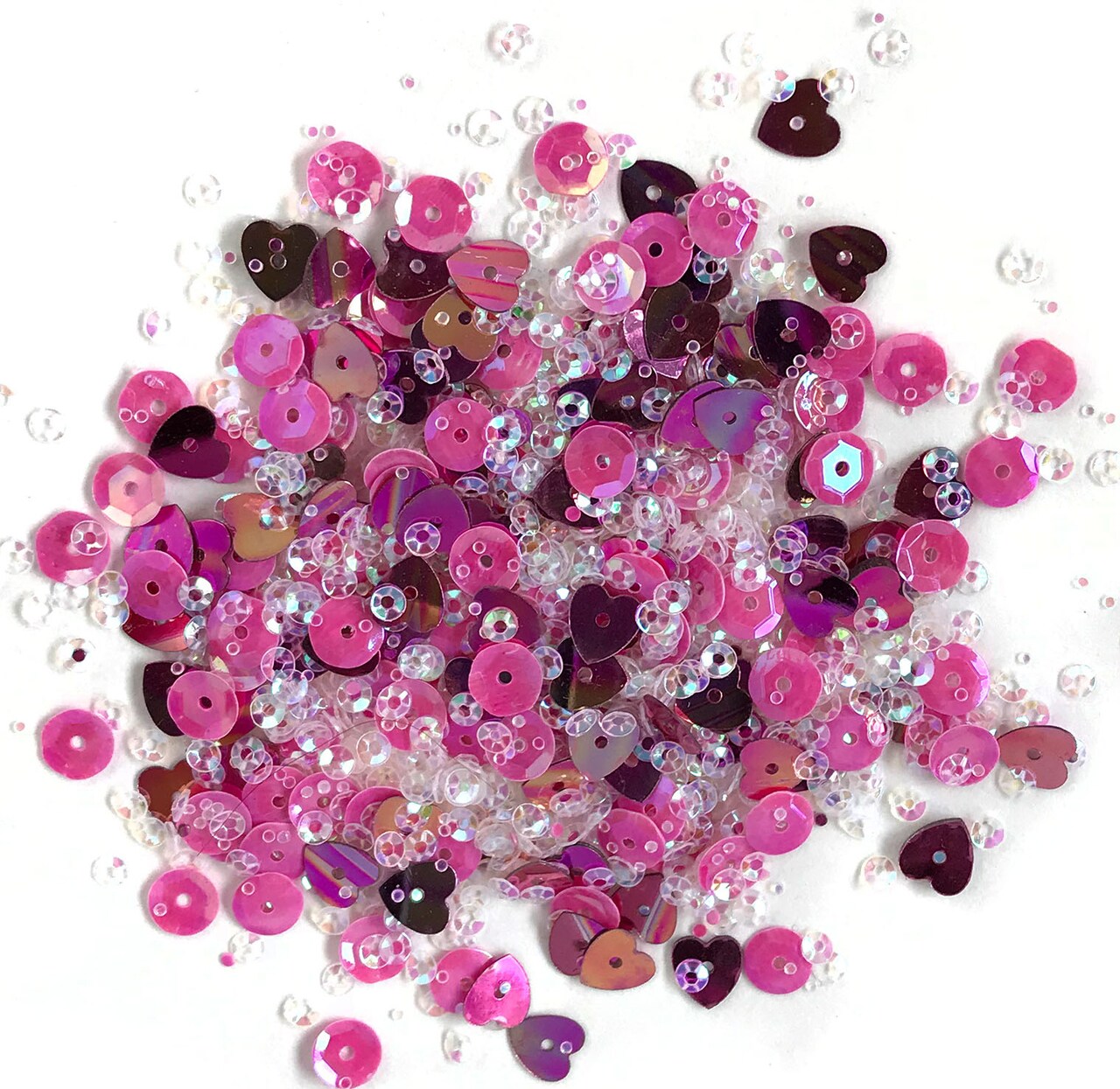 Buttons Galore Loose Sequin Assortments for Craft - 5,000 Pieces 60 Grams